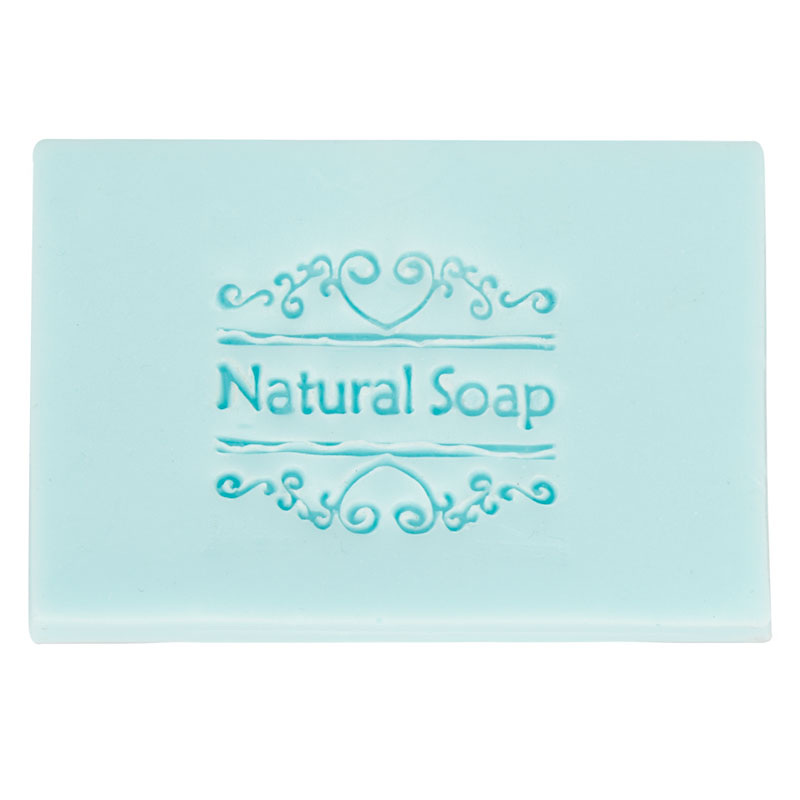 Sello para jabones vintage natural soap