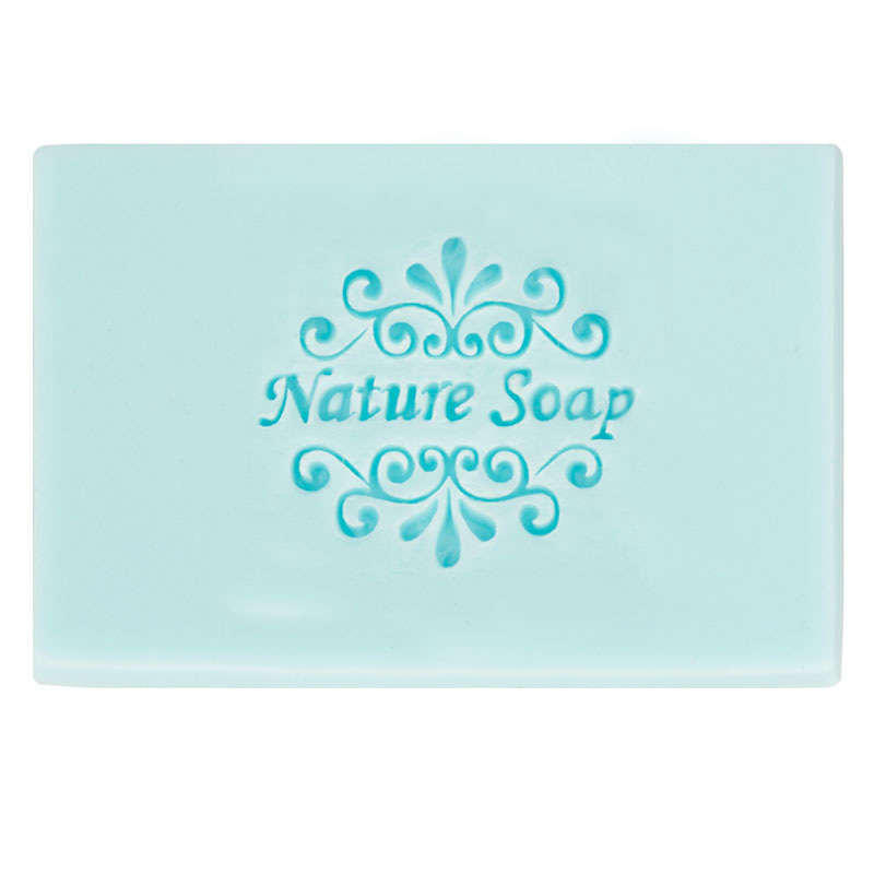 Sello para jabones retro natural soap