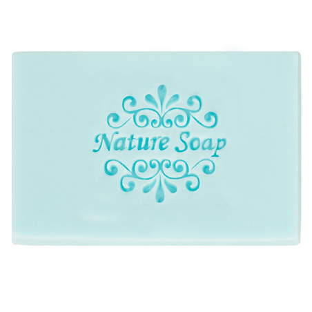 Sello para jabones retro natural soap