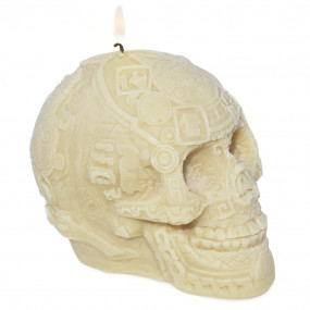 CRASPIRE Halloween Candle Silicone Molds, for Scented Candle Making, Skull  Pillar, White, 11.5x4.5cm, Finished: 110x35mm